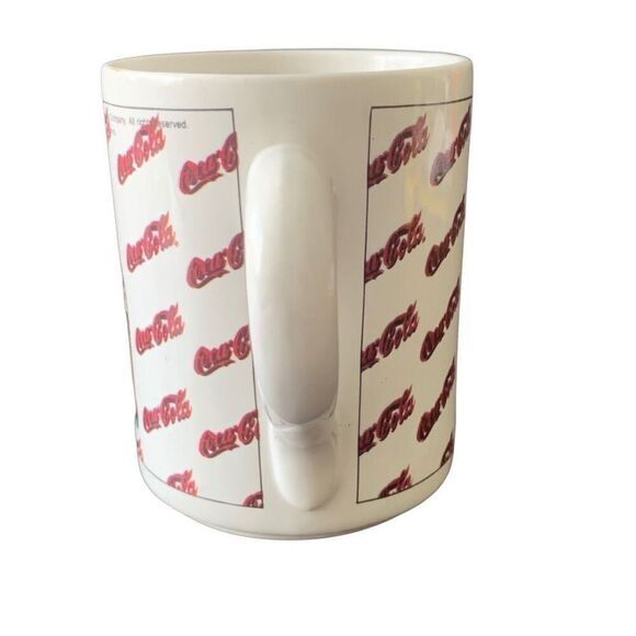Vintage Coca-Cola 1997 Always Refreshing Collectible Script Logo Mug HTF - Picture 6 of 10